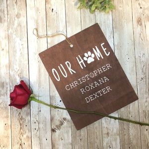 Personalized Hanging Wall Decor